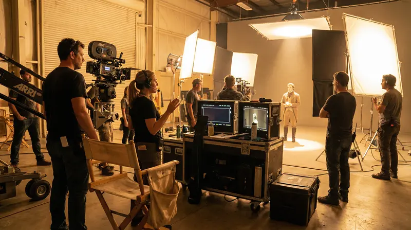 17c一起草国际化专业拍摄团队合作现场